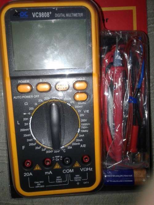 VC 9808 Digital Multimeter