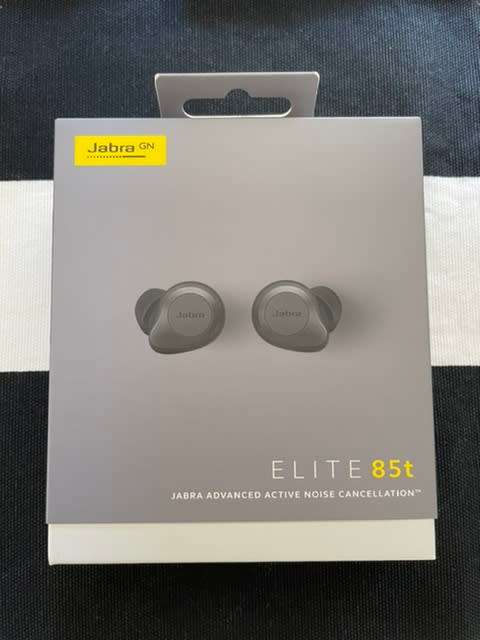 Jabra Elite 85t (Titanium Black) True Wireless ANC Earbuds with HearThrough