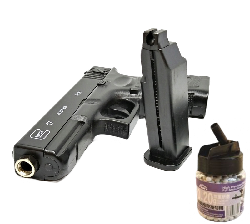 C.15A GLOCK 17 Airsoft Alloy Pistol Gun - Unleash Your Inner Sharpshooter!