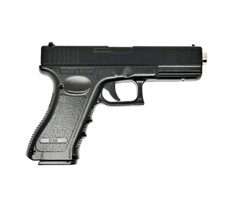 C.15A GLOCK 17 Airsoft Alloy Pistol Gun - Unleash Your Inner Sharpshooter!