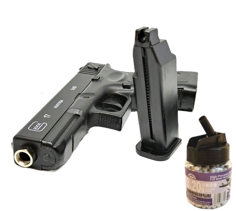 C.15A GLOCK 17 Airsoft Alloy Pistol Gun - Unleash Your Inner Sharpshooter!