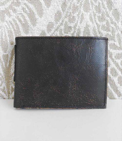 Authentic FOSSIL Mens Black Leather Wallet* Used-Look* Brand NEW*