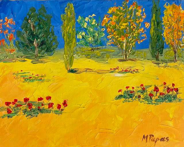 Small Country Scene 5,  oil painting