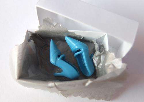barbie shoes blue classic heels