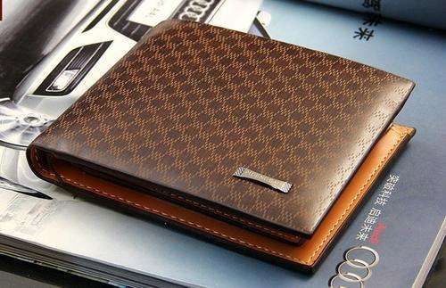 Pidengbao Genuine Leather Mens Wallet