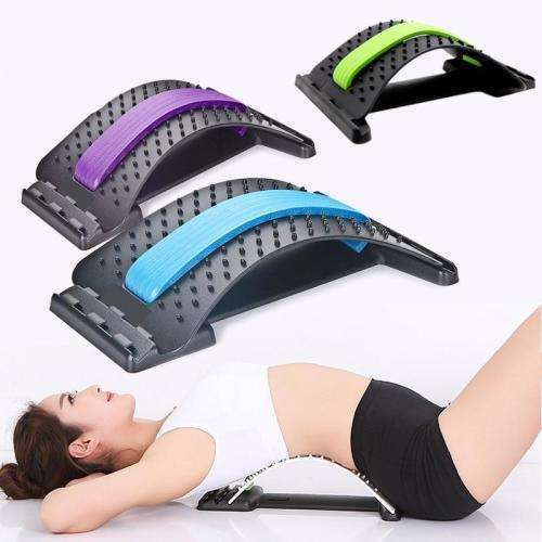 Multi-level back pain relief device Posture Corrector - Blue