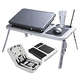 Laptop e table with cooling pad