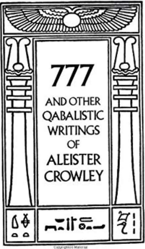 777 and other qabalistic writing of Aleister Crowley