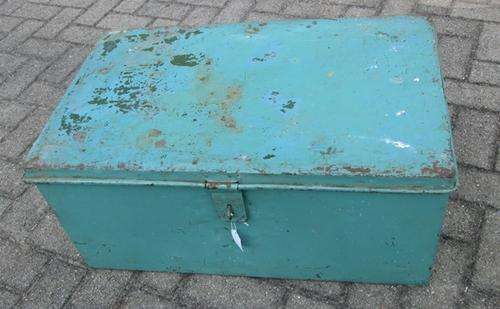 Vintage Metal Trunk