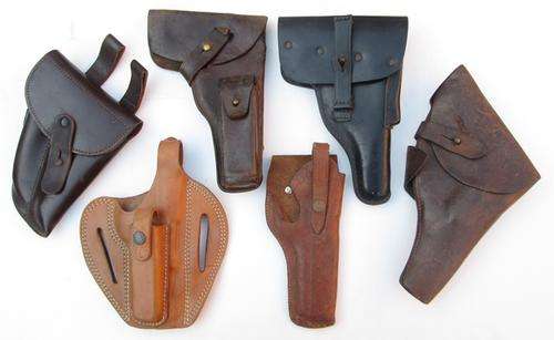 Collection of 6 Holsters.