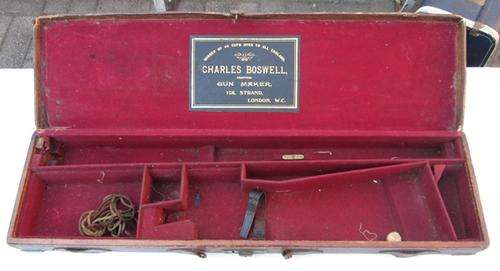 Antique Charles Boswell Shotgun Case