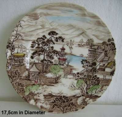 Aumy - Small Side Plate 'Enchanted Garden'