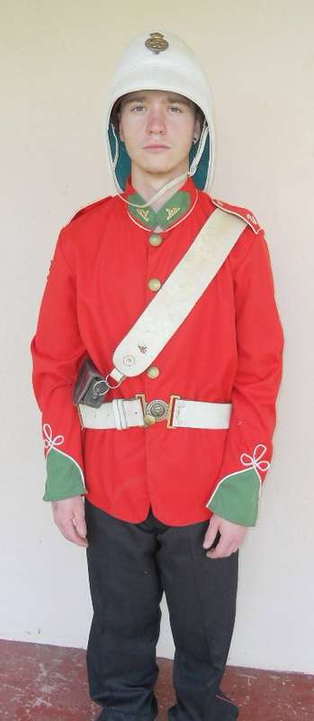 Aumy - Replica British Army Uniform (Same as worn at the Battle of Isandlwana in 1879)