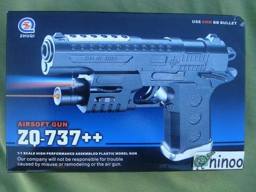 BB Airsoft Gun! with Laser Aiming!!