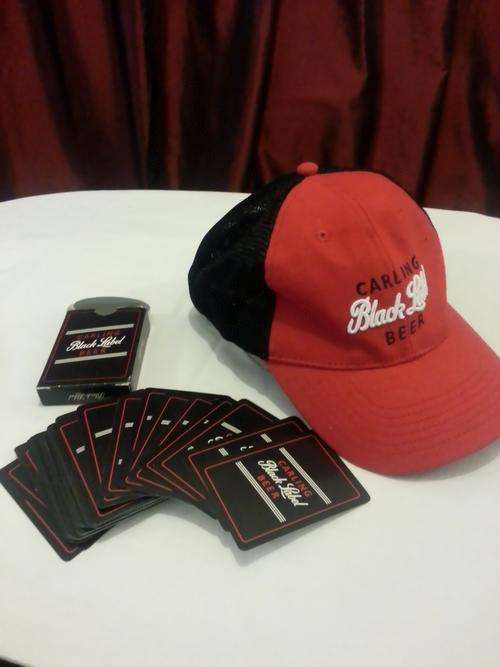 BLACKLABEL Deck of Cards & Peak Cap