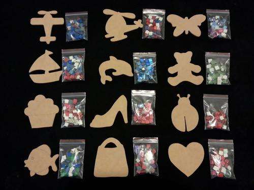 Kids Mosaic Kits for Party Favours *FREE SHIPPING For 20 or more!!