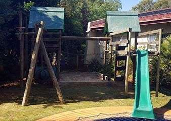 Wooden Jungle Gym
