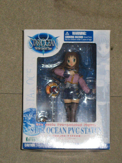 3x LOT Anime figures - STAR OCEAN till the end of time