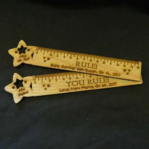 Teacher Star Bookmark Ruler Gift