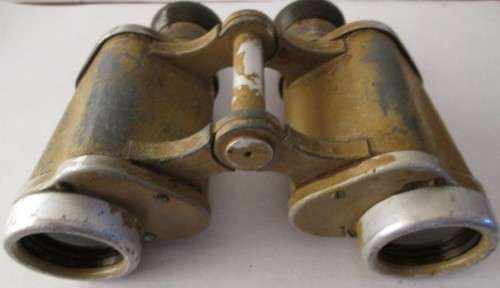 WW2 German Military 6X30 Binoculars - Dienstglas - With Case / Inscription.