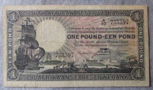 Een Pond / One Pound 1941 J Postmus