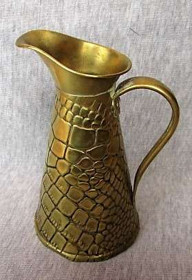 JS 7 S English Brass Jug