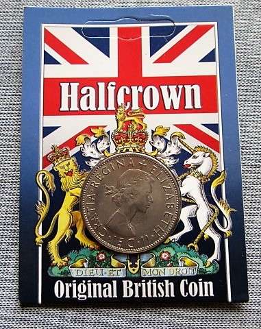 Half crown Origina British Coin 1967