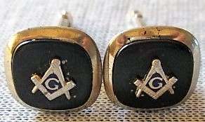 Freemasons Mens Cuff links