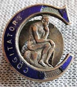 Cogitators Badge Pin