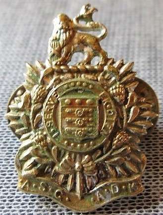 A.S.C / A.D.V Service Badge / Pin