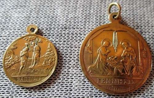Religious Christian Pendants (Small x2)