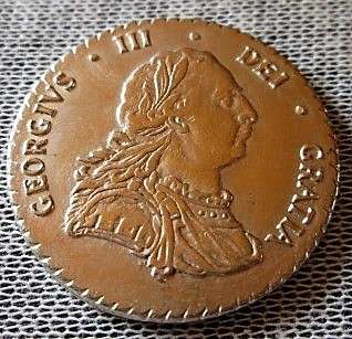 George III DEi GRATIA (Van Riebeeck Replika)