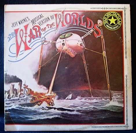 The War of the Worlds Jeff Wayne's Musical Version DOL 50002 B3/A3 -GRC 2474 /GRC 2473