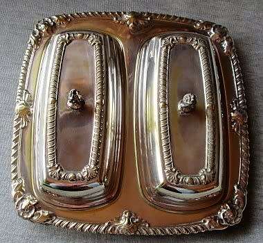 Butter Tray with Glass Holders - SPONK Plate