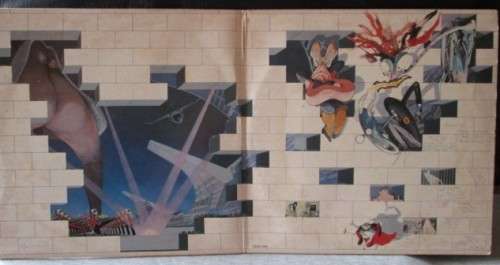 Pink Floyd The Wall SCBS 2462 BL 36184 IK-A / SCBS 2462 HM PAL 36185 IM-C/D