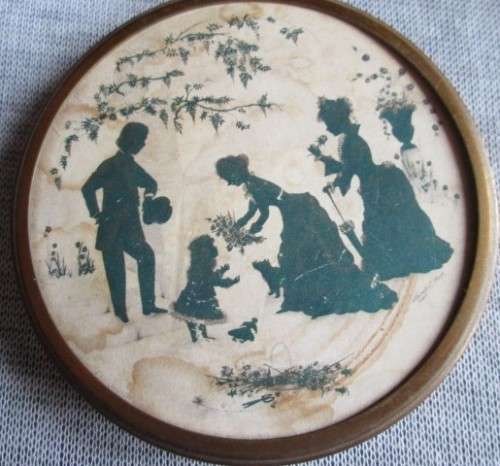 Painted Coasters x4