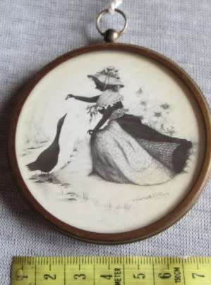 Painted Coasters x4