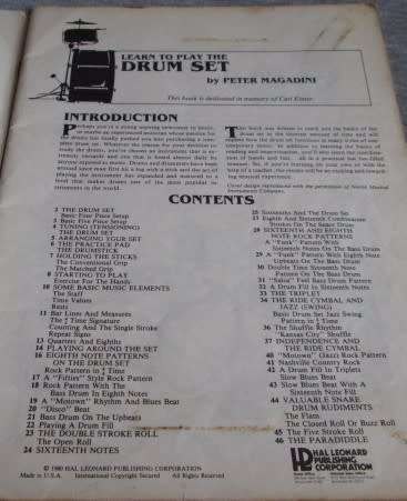 Learn to Play Drumset