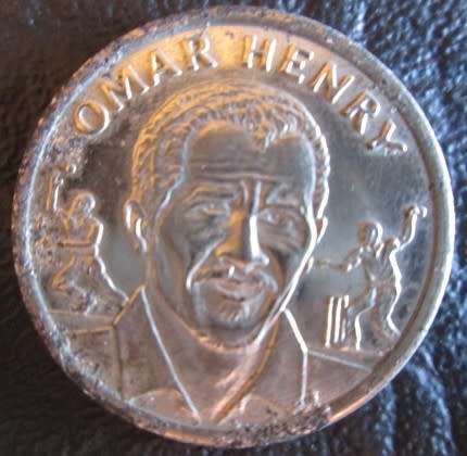 1992 Omar Henry Cricket Commemorative