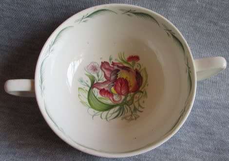 Susie Cooper Parrot Tulip Soup Bowl