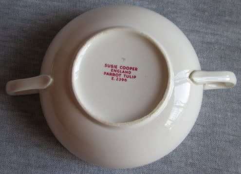 Susie Cooper Parrot Tulip Soup Bowl