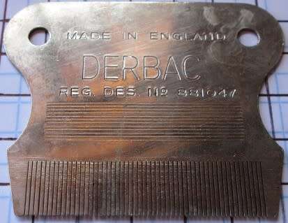 Derbac Soap Nit Comb 1930