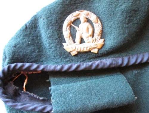 Unitas Badge Green Beret