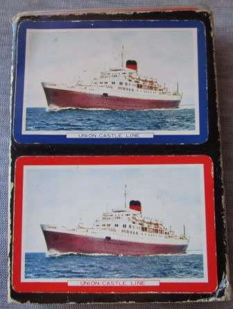 Union Castle Line Playing Cards (2 Packs)