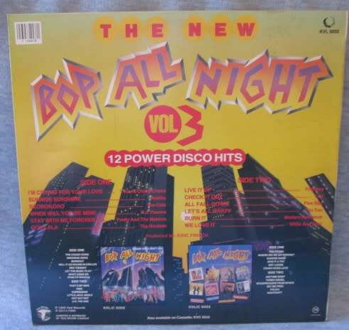 The New Bop all Night Vol 3 KVL 5032