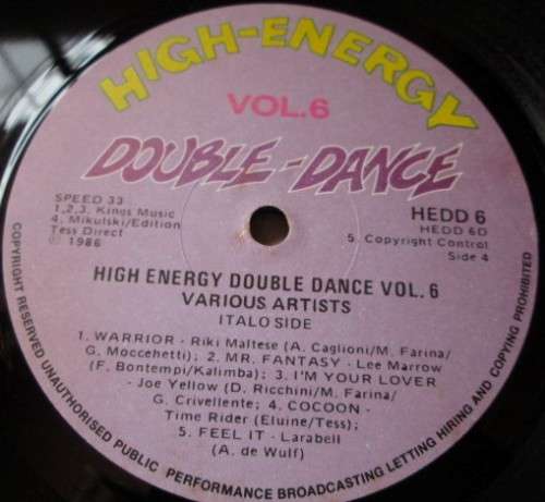 High Energy Double Dance Vol 6  (HEDD6)