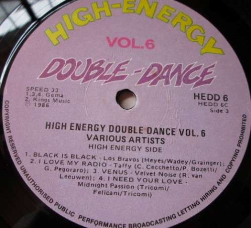High Energy Double Dance Vol 6  (HEDD6)