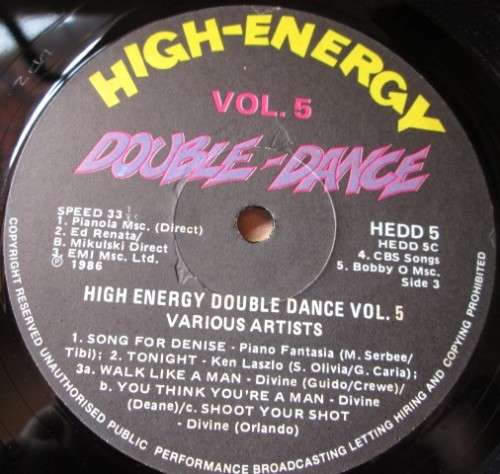 High Energy Double Dance Vol 5 (HEDD 5)