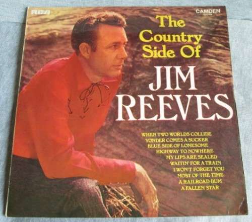 JIM REEVES - 1962 THE COUNTRY SIDE OF JIM REEVES 1962 (CDS 1000)  LP VINYL RECORD - S191