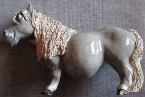 Cheval Ceramic Ornament